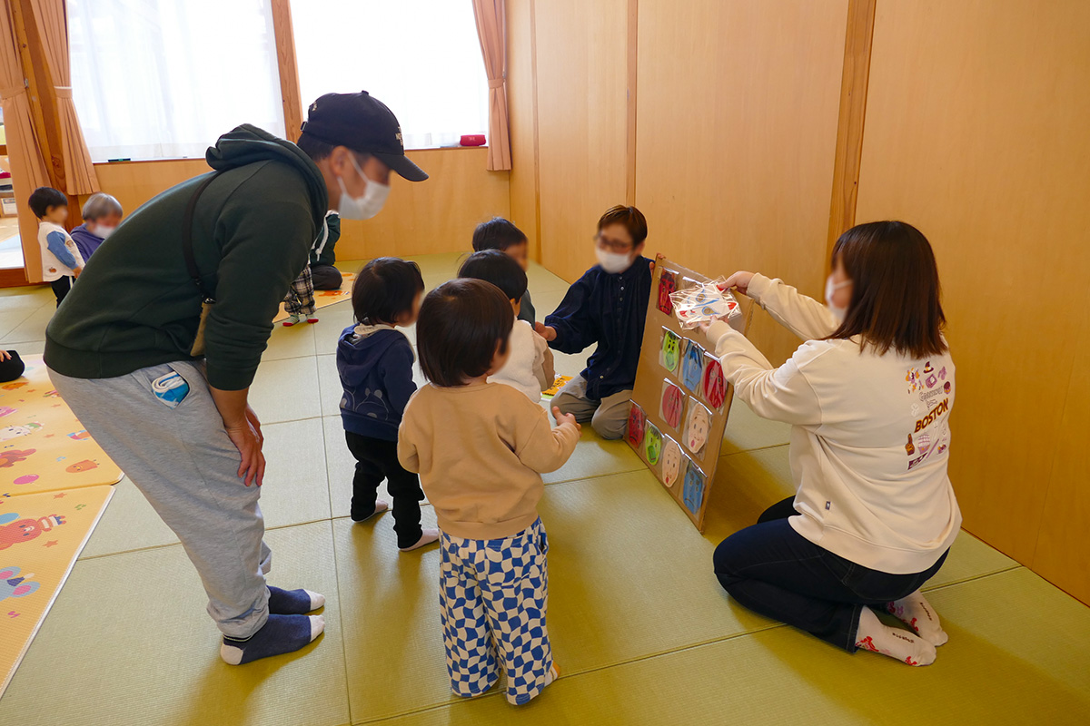 季節の遊びが充実！未就園児親子のふれあいタイム