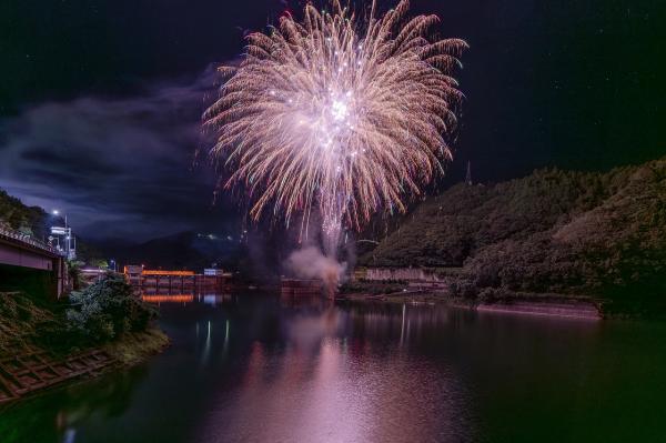 鹿野川冬花火大会